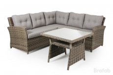 Soho Rustic half round wicker