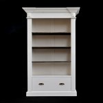 Library Cabinet Antique white 85x45x232