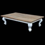 Coffee table 70 Coffee table Antique white  70x70x45