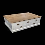 Chest table Chest table  Antique white 130x90x50