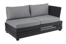 Ambon 2-seat sofa L charcoil