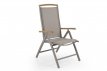 Andy position chair white/teak Brafab Andy position chair white/teak