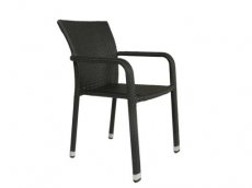 Bastia stacking chair antraciet gescova Bastia stacking chair antraciet