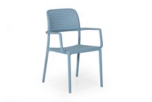 Bora armchair blue