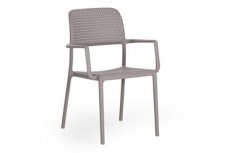 Bora armchair taupe