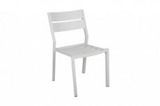 Delia alu chair light grey