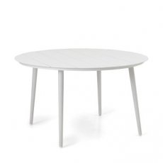 Grandby tuintafel Ø130 white