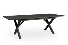 Hillmond tuintafel 160-220 Black Brafab Hillmond tuintafel 160-220 Black