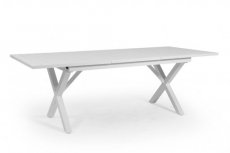 Hillmond tuintafel 160-220 White Brafab Hillmond tuintafel 160-220 White