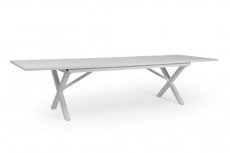 Hillmond tuintafel 240-310 White