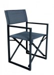 Javea director chair charcoal