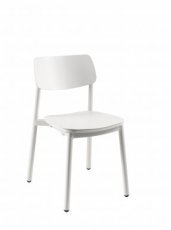 Malta side chair white