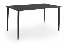 Nimes tuintafel 140 Brafab Nimes tuintafel 140 Black/Grey