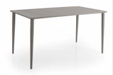 Nimes tuintafel 140 taupe Brafab Nimes tuintafel 140