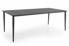 Nimes tuintafel 200 Brafab Nimes tuintafel 200 Black/Grey