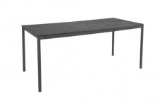 Renoso table 160 charcoil Brafab Renoso table 160 charcoil