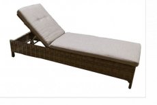 Soho lounger w cushion rustic