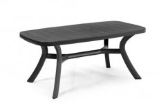 Toscana tafel 165 antraciet