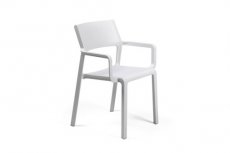 Trill armchair White Brafab Trill armchair white